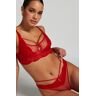 Hunkemöller Pippa Thong Red  - female - Size: XS