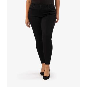 vendor-unknown Donna High Rise Ankle Skinny, Plus (Black)  - Black - Size: 20W