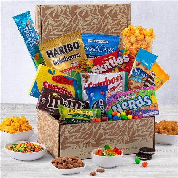 GourmetGiftBaskets.com Military Care Package Snacks