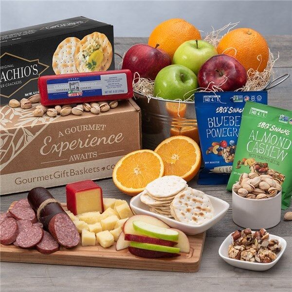 GourmetGiftBaskets.com Get Well Fruit Snack Gift Box