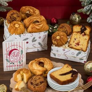 GourmetGiftBaskets.com Christmas Breakfast Pastry Gift Tower