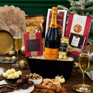 GourmetGiftBaskets.com Christmas Champagne and Chocolate Gift Basket