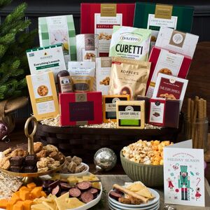 GourmetGiftBaskets.com Christmas Snacks Gift Basket