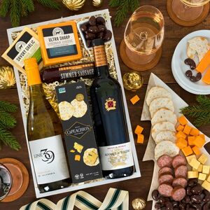 GourmetGiftBaskets.com Christmas Wine Party Gift