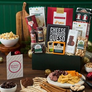 GourmetGiftBaskets.com Happy Holidays Gourmet Gift Box