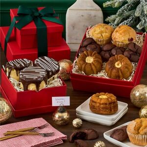 GourmetGiftBaskets.com Christmas Gluten-Free Baked Goods Premium Gift Box