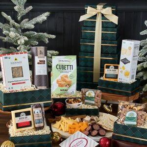 GourmetGiftBaskets.com Christmas Charcuterie Gift Tower