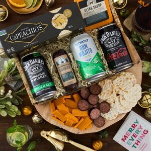GourmetGiftBaskets.com Festive Jack and Coke Christmas Gift Box