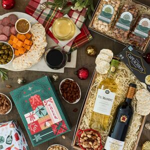 GourmetGiftBaskets.com Holiday Wine Duo Gift Basket