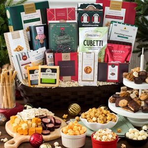 GourmetGiftBaskets.com The Corporate Show Stopper Christmas Gift Basket