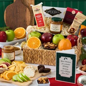 GourmetGiftBaskets.com Christmas Fruit Basket