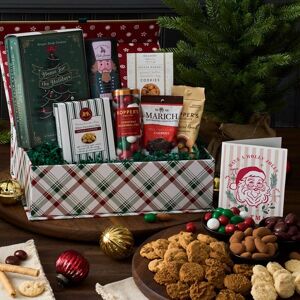 GourmetGiftBaskets.com Gourmet Holiday Snacks and Chocolate Gift Box