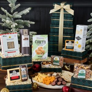GourmetGiftBaskets.com Deluxe Charcuterie Gift Tower