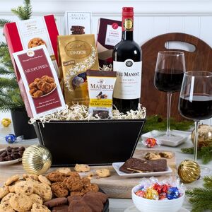 GourmetGiftBaskets.com Christmas Wine Gift Basket