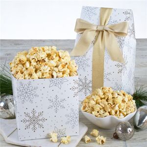 GourmetGiftBaskets.com Classic Christmas White Cheddar Popcorn Gift
