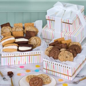 GourmetGiftBaskets.com Happy Birthday Bakery Gift Tower Large