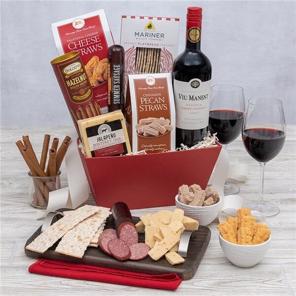 GourmetGiftBaskets.com Wine Basket Gift