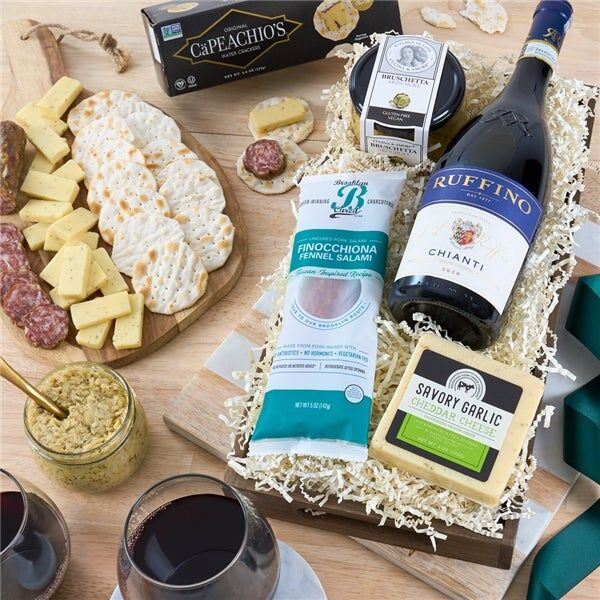 GourmetGiftBaskets.com Chianti Wine - Italian Gift Basket