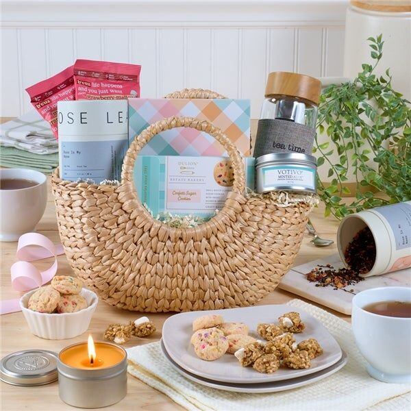 GourmetGiftBaskets.com Mother's Day Gift For Grandma - Tea