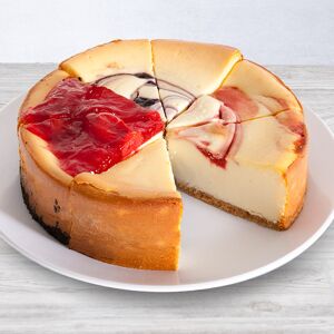 GourmetGiftBaskets.com Fruit Cheesecake Sampler - 6 Inch