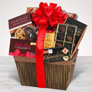 GourmetGiftBaskets.com Gourmet Chocolate Basket Same Day Delivery - Classic