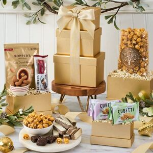 GourmetGiftBaskets.com A Taste Of Elegance Gift Tower