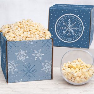 GourmetGiftBaskets.com Winter Wishes White Cheddar Popcorn Experience