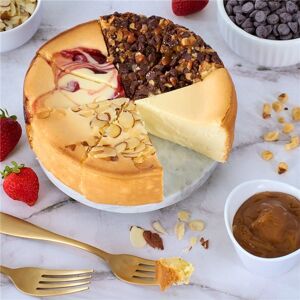 GourmetGiftBaskets.com Gourmet Cheesecake Sampler 6 Inch