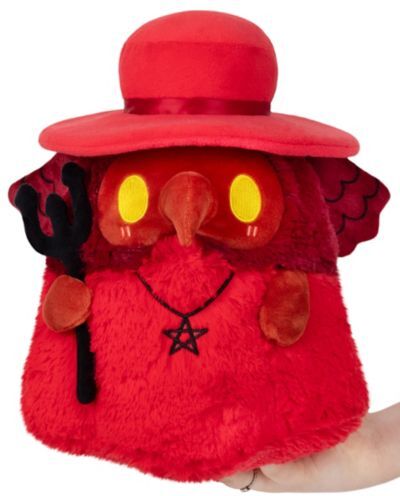 SQUISHABLE.COM INC Mini Red Demon Plague Doctor Plush Toy - Squishable