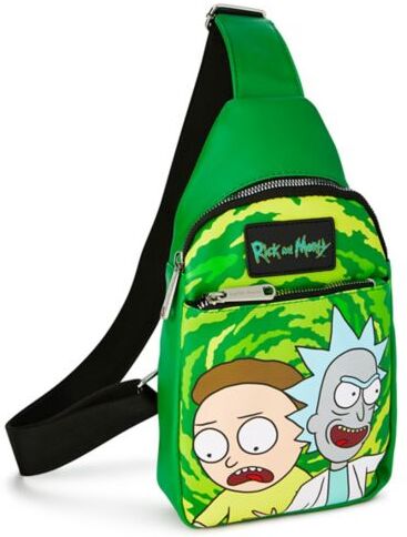 BUCKLE-DOWN INC Rick and Morty Crossbody Sling Bag