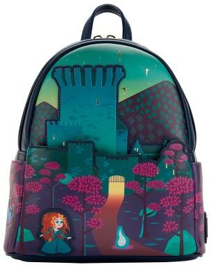 Loungefly Brave Princess Merida Castle Mini Backpack