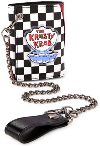 Spencer's Krusty Krab Checkered Chain Wallet - SpongeBob SquarePants