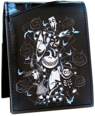 Spencer's Lock Shock and Barrel Bifold Wallet - The Nightmare Before Christmas