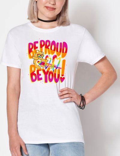 RIPPLE JUNCTION DESIGN Be Proud Be You T Shirt - Care Bears