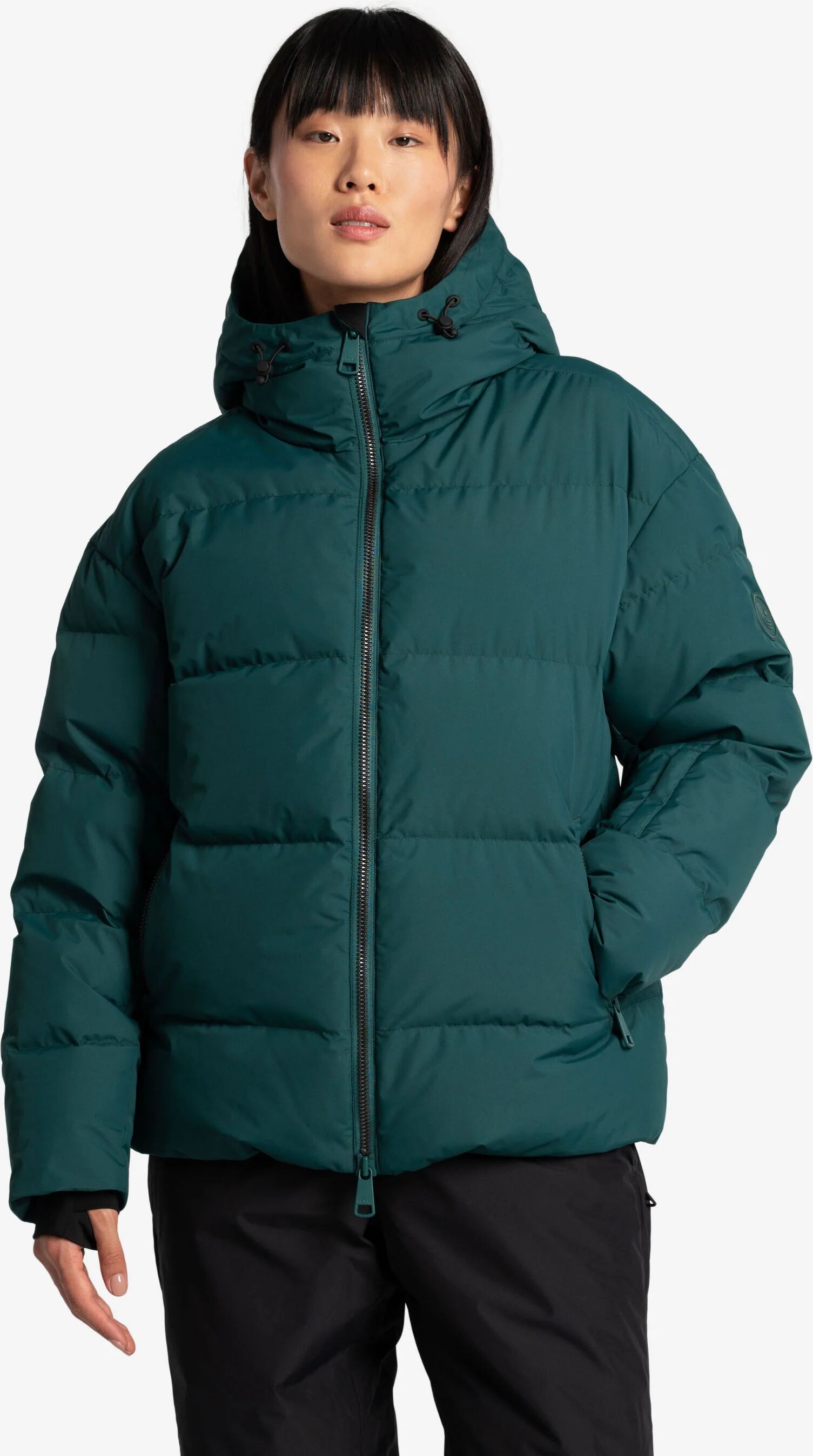 Lole Cypress Winter Down Jacket  - female - Adriatic Green - Size: Extra Large