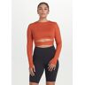 Lole Burst Long Sleeve  - female - Burnt Sienna - Size: Large