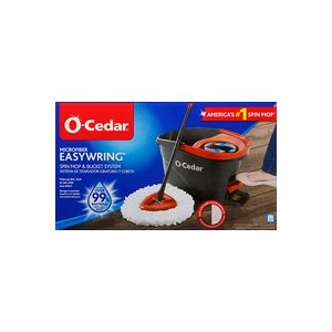 O-Cedar Spin Mop & Bucket System, Microfiber