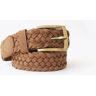 Nisolo Teyo Woven Belt Tobacco