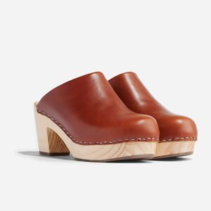 Nisolo All-Day Heeled Clog Brandy