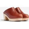 Nisolo All-Day Heeled Clog Brandy