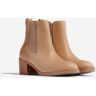 Nisolo Ana Go-To Heeled Chelsea Boot Almond