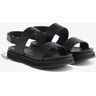 Nisolo Go-To Flatform Sandal 2.0 Black/Black