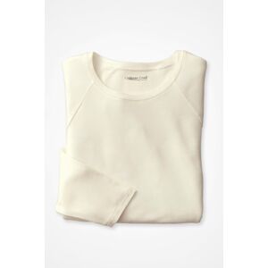 ColdWater Creek Soft PJ Top Ivory - Size: 3X