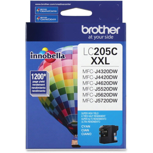 Brother LC205C Ink - Extra HY Cyan