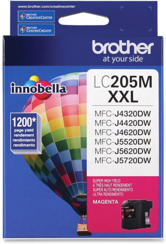 Brother LC205M Ink - Extra HY Magenta