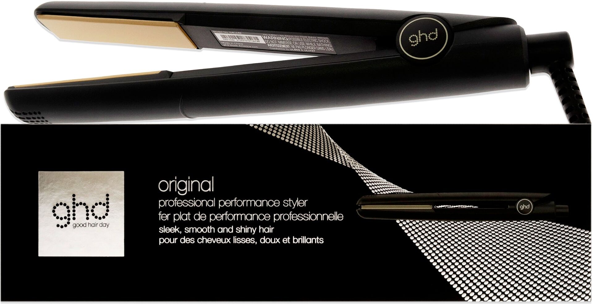 Original Styler Flat Iron - SAC242 by GHD for Unisex - 1 Inch Flat Iron One Size unisex