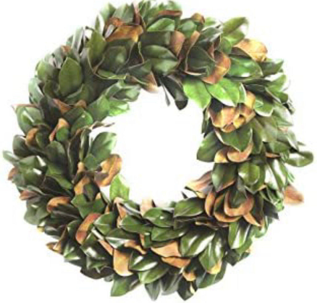 Napa Home & Garden Magnolia Leaf Wreath