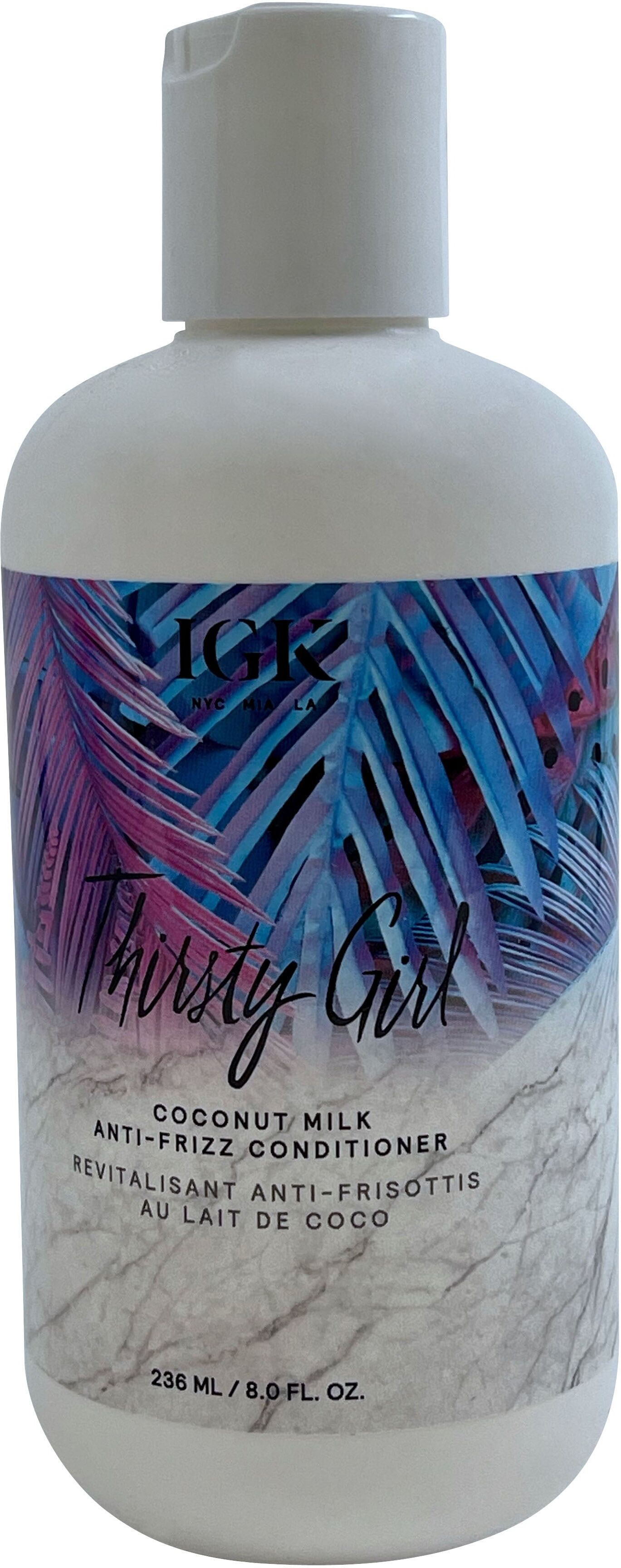 IGK Thirsty Girl Coconut Milk Anti Frizz Conditioner 8 OZ One Size