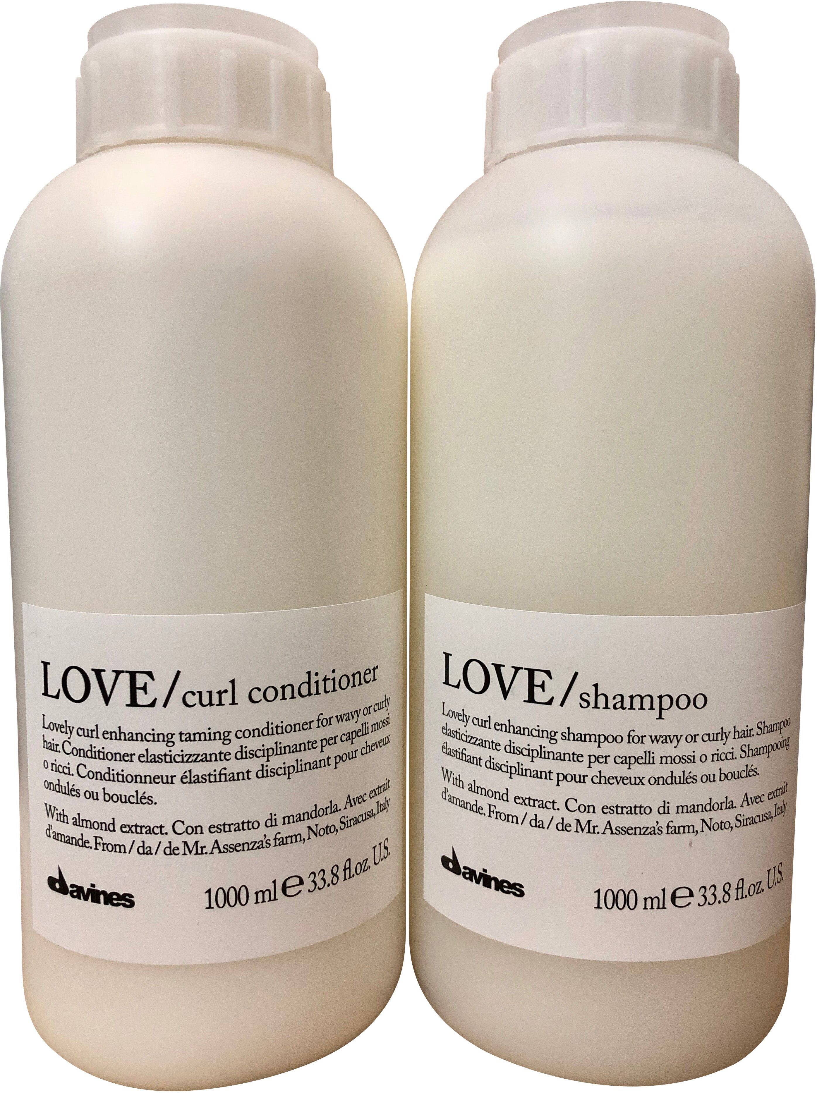 Davines Love Lovely Curl Enhancing Shampoo & Conditioner 33.8 OZ One Size