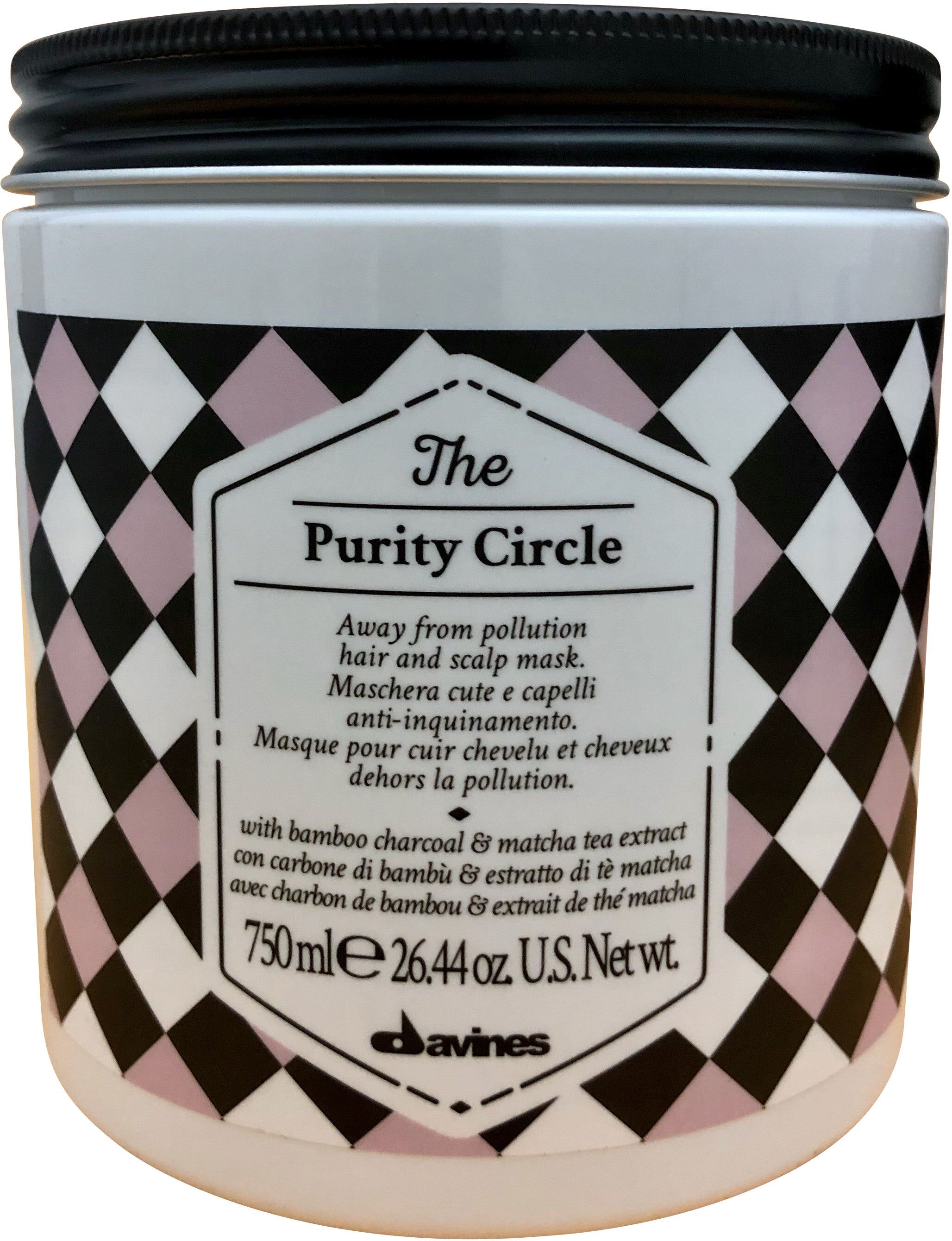 Davines The Purity Circle Away From Pollution Hair & Scalp Mask 26.44 OZ One Size